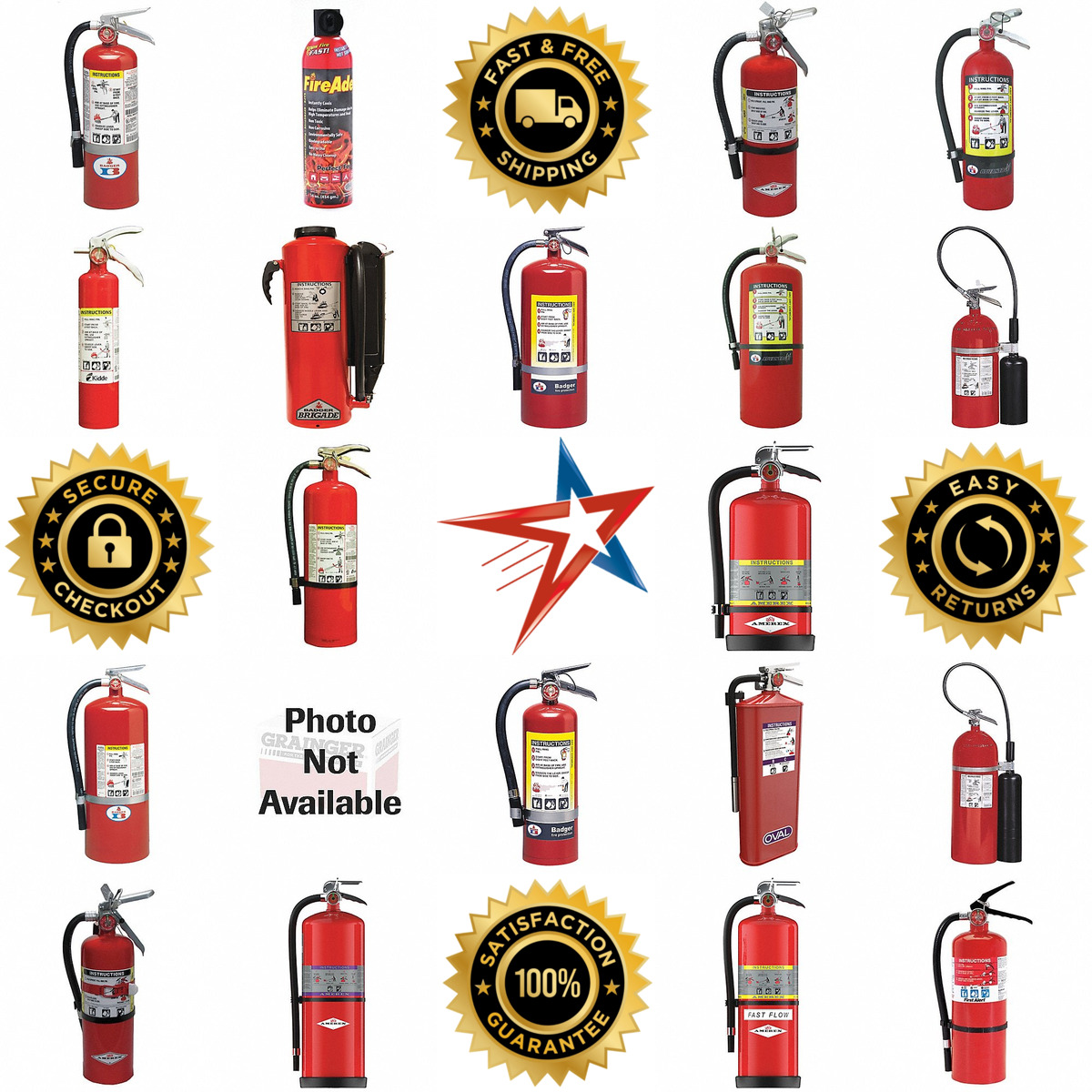 Millions of Products A selection of Fire Extinguishers products on Tritona USA