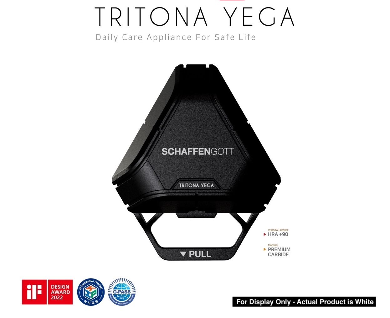 Premium Window Breaker - Tritona, White